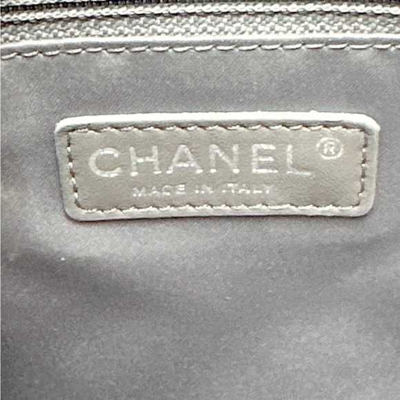 CHANEL Red Caviar GST Tote with Silver Hardware - Picture 15 of 16